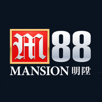 โลโก้ M88 Mansion แพลตฟอร์มเดิมพันออนไลน์ชื่อดังที่รวมเกมสล็อตได้เงินจริงและเกมคาสิโนครบวงจรในที่เดียว